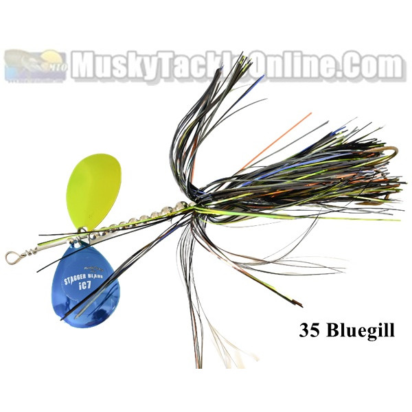 MuskyFrenzy Lures - Stagger Blade IC7 - Musky Tackle Online